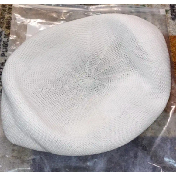 Aime Leon Dore ALD Basketweave Beret in White 100% Cotton